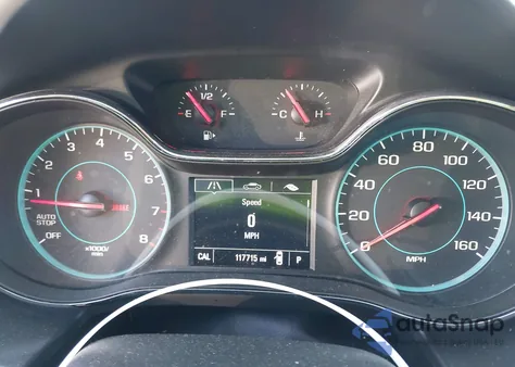 2018 Chevrolet Cruze Lt Auto z USA, uszkodzony, nr VIN 1G1BE5SM1J7225293